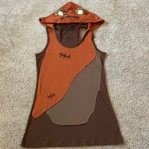 RARE Star Wars Ewok hooded tank